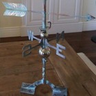 Handcrafted 3 Dimensional Full Body Eagle Weathervane Copper Patina Finish