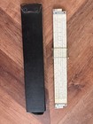 Vintage 1945 Keuffel   Esser K e 4081-3 Slide Rule Mahogany Decitrig   Case