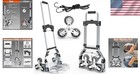 Stair Climbing Cart 220lbs Aluminum Heavy Duty Folding Hand Truck Dolly