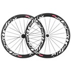 Superteam 700c Carbon Wheels 50mm Carbon Bike Clincher Wheels Bicycle Wheelset 