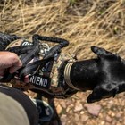 Auroth Dog Leash - Heavy Duty Bungee Tactical   Training Leash 4 5ft - Black