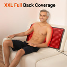 33   X 17   Xxl Red Light Therapy Mat For Body  Wearable Near Infrared Light The