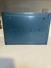 Akro Mils 30 Drawer Metal Storage Cabinet Blue Small Parts Organizer Bin Vintage