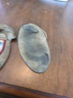 Child s Leather Moccasins Vintage Native American Indian Beaded