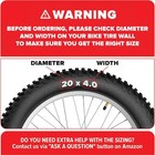 26x4 E-bike Fat Tire - Robust  High-performance 26inch Fat Tyre For Mtb And Ebik