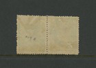 Afghanistan Scott   219b Vf Og Tete-beche Hinged Stamps Cat  55