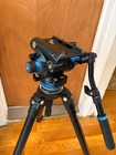 Benro A373f Series 3 Aluminum Video Tripod W  S8 Pro Flat Base Fluid Video Head
