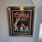 Vintage Coors Light Beer 18    X 14    Original 1983 Mirror Sign Bar Advertising