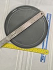 Hue Dark Gray Aaron Probyn By Crate   Barrel Dinner Plate 10 5 