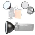 Us Godox Ad-s2 Standard Reflector With Soft Diffuser For Ad200 Ad200pro Flash