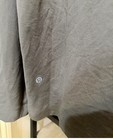 Lululemon Men   s Gray Long Sleeve Crew Neck Lightweight Polyester Logo Tee M