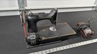 Vintage Singer Featherweight Sewing Machine Cat  3-110 Works
