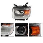 For 2016-2019 Gmc Sierra 2500hd Hid W  Led Drl Projector Headlight Driver Side