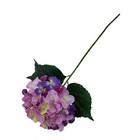 30 5 In Purple Artificial Hydrangea Stems  Set Of 6  Indoor Use