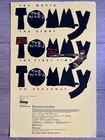 The Who   s Tommy Broadway Musical Theatre Poster window Card Circa 1993 Rare