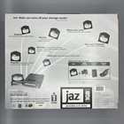 Vintage Iomega Jaz 1gb Portable Scsi Drive V1000s Cib W  Software Mac Pc