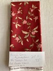Lot Quilt Craft Sew Fabrics 7  Yards 9 Pcs  Cotton Red Green Spring Ind  Concord