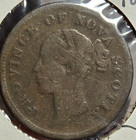 Canada Nova Scotia Penny Token Victoria 1840  89407