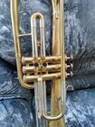 Getzen 300 Series Trumpet With No Case Missing Slide And Good Valves