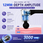 Ikyoor Massage Gun Brushless Exended Handle Deep Tissue Electric Massage Hammer