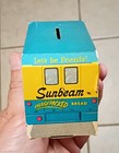 Rare 1960s Sunbeam Bread Cardboard Truck Coin Bank -  it s Better Whipped  