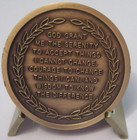 Alcoholics Anonymous Aa 25 Year Sunshine Bronze Medallion  Token Chip Coin