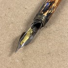 Vtg Wooden Dip Pen With Steel Nib     Calligraphy   Writing Tool 5 5  C-6 Nice 