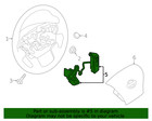 Genuine Oem Nissan Cruise Control Switch Part 25550-9fv1a New