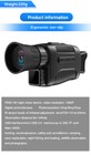 Digital 5x Zoom Night Vision Monocular Infrared Scope Hunting Camera Video