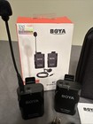 Open Box  Boya By-cwm1 2 4 Ghz Wireless Lavalier Omnidirectional Microphone