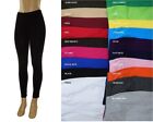 Women High Waist Cotton Spandex Ankle Length Long Leggings Slim Pants Yoga S-5x