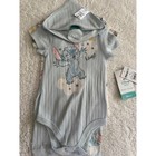 Disney Baby Lilo   Stitch Bodysuit Jogger Set 12m Blue Nwt