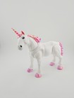 Mythical Unicorn Figurine Fantasy Magical Decor Pink White Collectible Gift Toy