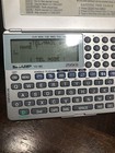 Sharp Memo Master Electronic Organizer Yo-180p Backlight With 3 New Batteries Fs