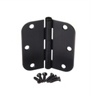 24 Pcs Oil Rubbed Bronze Steel Door Hinge 3 5   5 8 Radius Corner Orb 61973