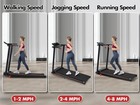 Foldable Portable Treadmill With 8  Incline For Home Workouts