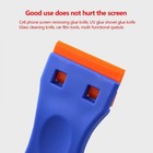Plastic Razor Blade Scraper Tool  1 Pcs Razor Scraper With 10 Pcs Plastic Blades