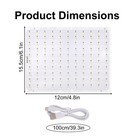5pcs Cmyk Led Backlight Board For Bambu Lab  15 5x12cm 6 1x4 72 Inch White 