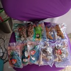 1999 Mcdonald   s Happy Meal Toys Ty Beanie Babies Complete Set Of 10  Sealed