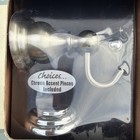 New American Standard Williamsburg Robe Hook Brushed Satin Nickel Brass Accent