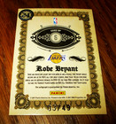 2011 Panini Gold Standard 24k Kobe Bryant 03 49 Autographed La Lakers Card  5