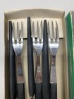 Vintage Le Creuset Fondue Savoyarde 3 Prongs Forks Set Of 6 