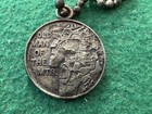 Vintage Old Man Of The Mountain Charm Token Keychain 