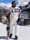 Vtg 1990s Kitex Austria Ski Suit Men s Xl - Number 1 Skiing I Like It Quilted