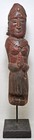 Antique Wooden Large Goddess Gangaur Idol Figurine Original Old Fine Hand Carved