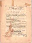 C1880 Schultz s Star Soap Zanesville Oh Girls Doll Victorian Trade Card 40-156