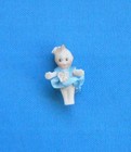 Dollhouse Miniature Artisan Hand Made Tiny Porcelain Kewpie Doll 1  Tall