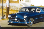Western Sleepy Town  Sharp 1949 Shoebox Ford Coupe 8mm Home Movie Film Reel C697