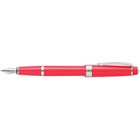 Cross Fountain Pen Bailey Coral Resin Finish With Crome At0746-5fs