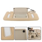 Sun Visor Right Passenger Beige With Mirror Replacement For 2007-2014